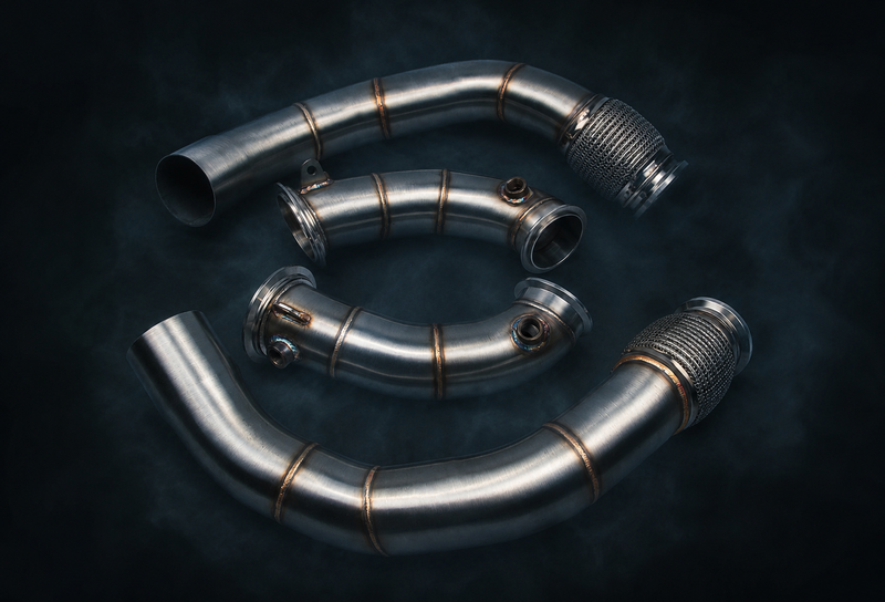 Stainless Steel S63 Downpipe